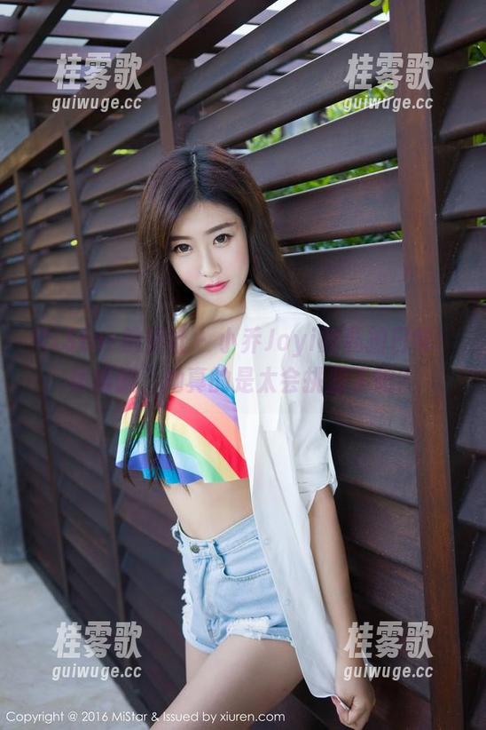 MiStar魅妍社-小乔Joyi MiStar魅妍社 - 小乔Joyi的私拍日常:体操服,她真的是太会挑服了吧?