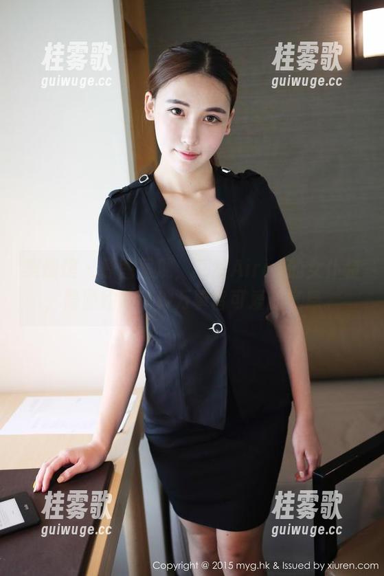 美媛馆 - 原图呈现，艾然Airan的女仆装，隐隐约约有种万事皆可爱的气息。